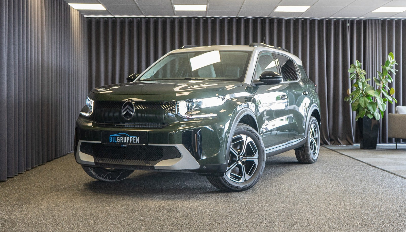 Grøn Citroën e-C3 Aircross fra 2025
