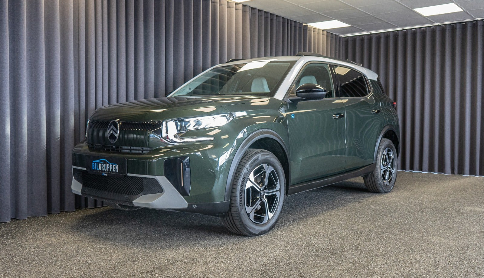 Grøn Citroën e-C3 Aircross fra 2025