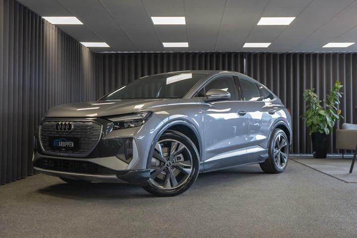 Grå Audi Q4 e-tron fra 2026