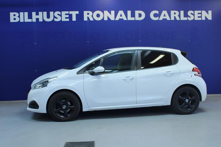 Hvid Peugeot 208 fra 2019
