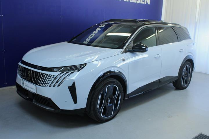 Hvid Peugeot e-5008 fra 2024