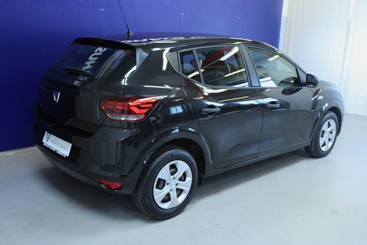 Sort Dacia Sandero fra 2021