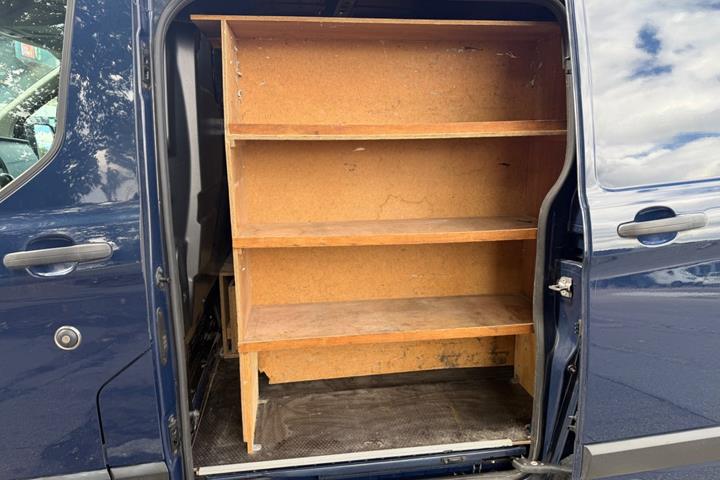 Blå Ford Transit Custom 300 L2 fra 2019