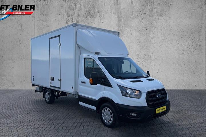 Hvid Ford Transit 350 L3 Chassis fra 2023