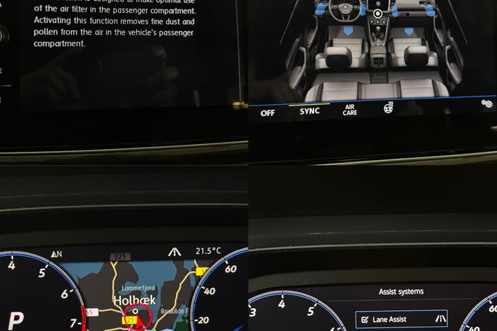 Grå VW T-Roc fra 2018