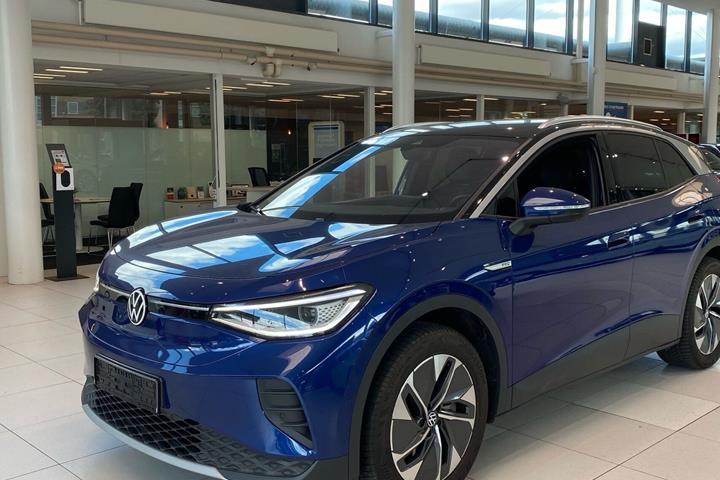 Blå VW ID.4 fra 2024