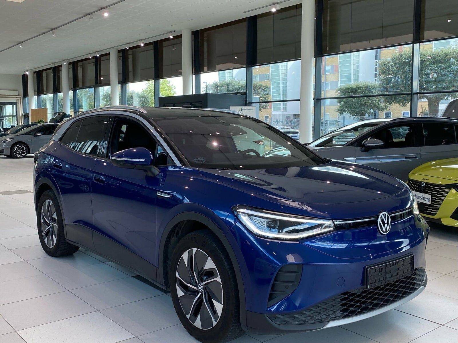 Blå VW ID.4 fra 2024