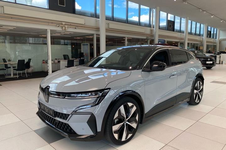 Grå Renault Megane E-Tech fra 2022