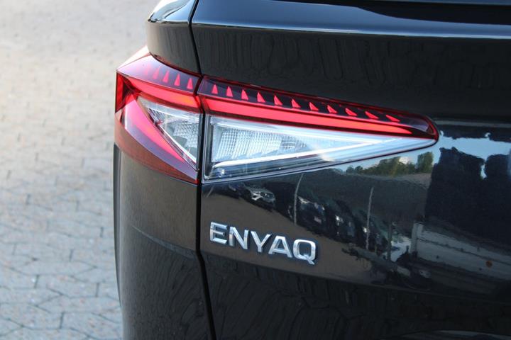 Sort Skoda Enyaq fra 2022