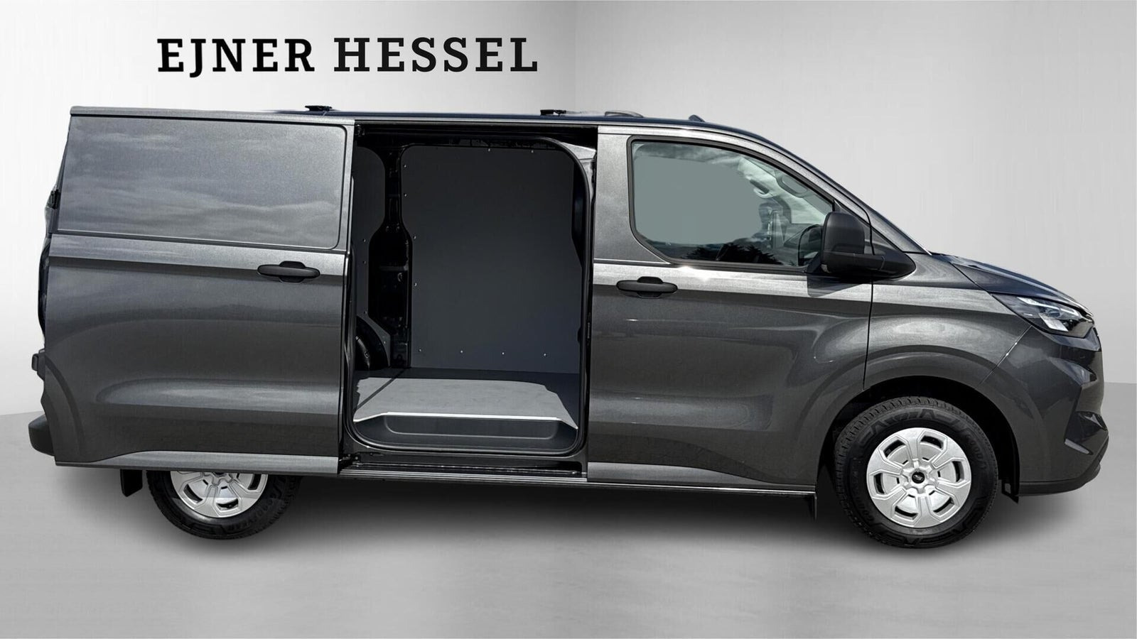 Grå Ford Transit Custom 320 L1 fra 2026