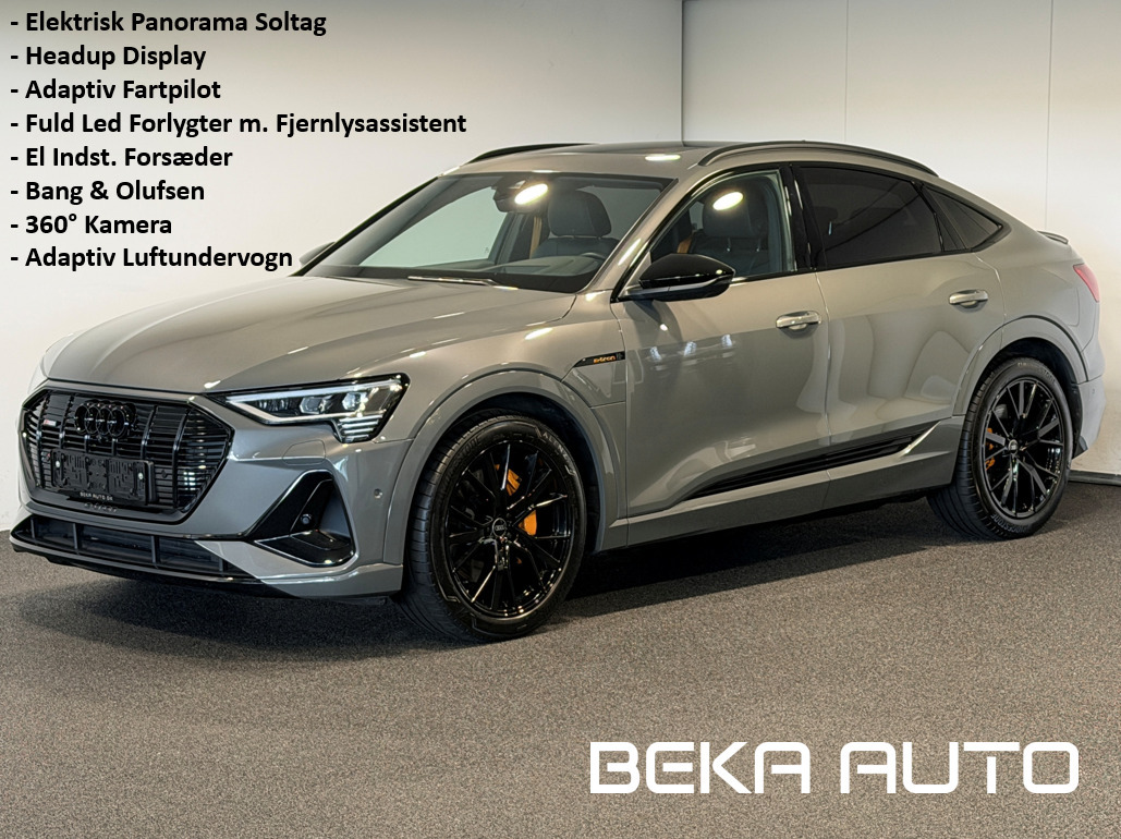 Audi e-tron 55 Black Edition S-line Sportback quattro