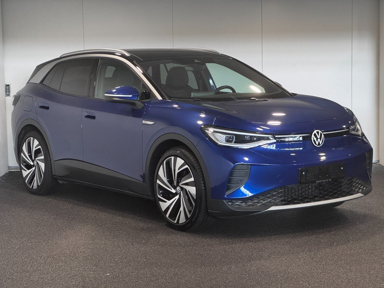 Blå VW ID.4 fra 2023