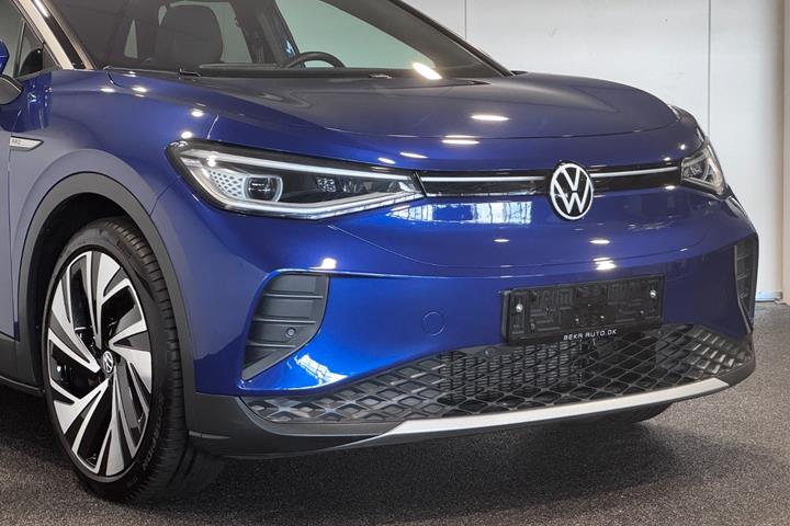 Blå VW ID.4 fra 2023
