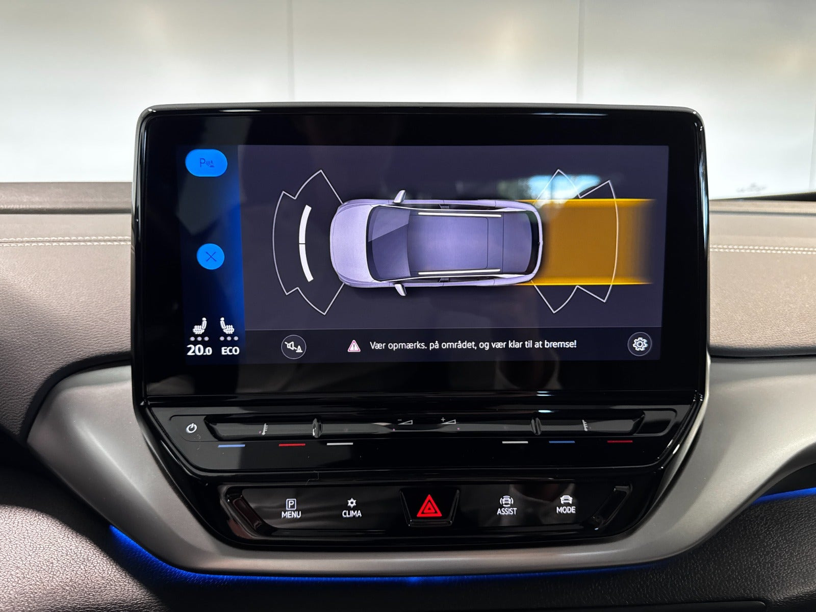 Blå VW ID.4 fra 2023