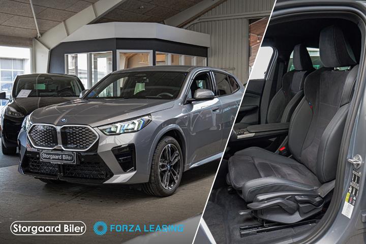 Grå BMW iX2 fra 2025