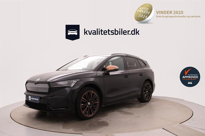 Sort Skoda Enyaq iV fra 2022