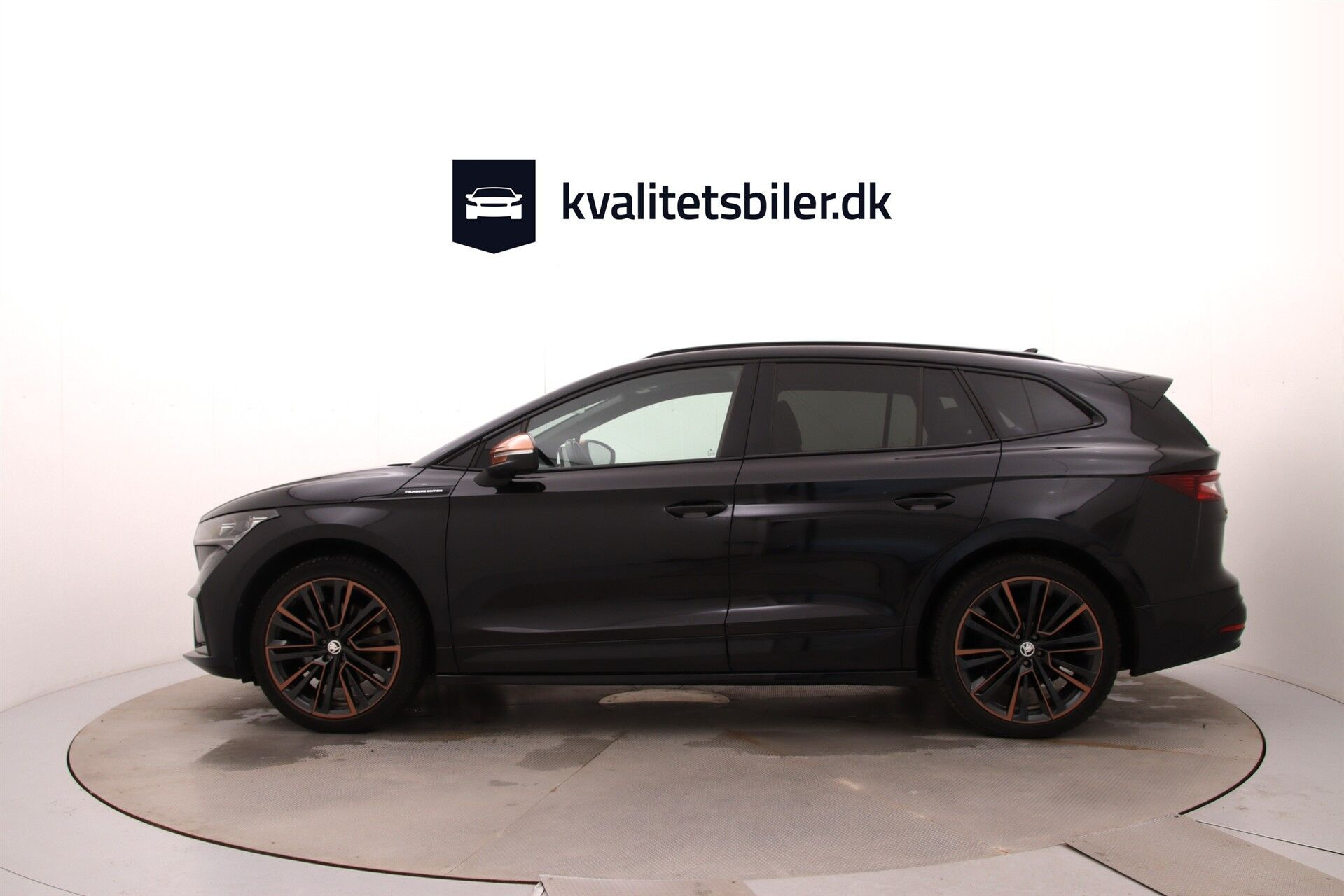 Sort Skoda Enyaq iV fra 2022