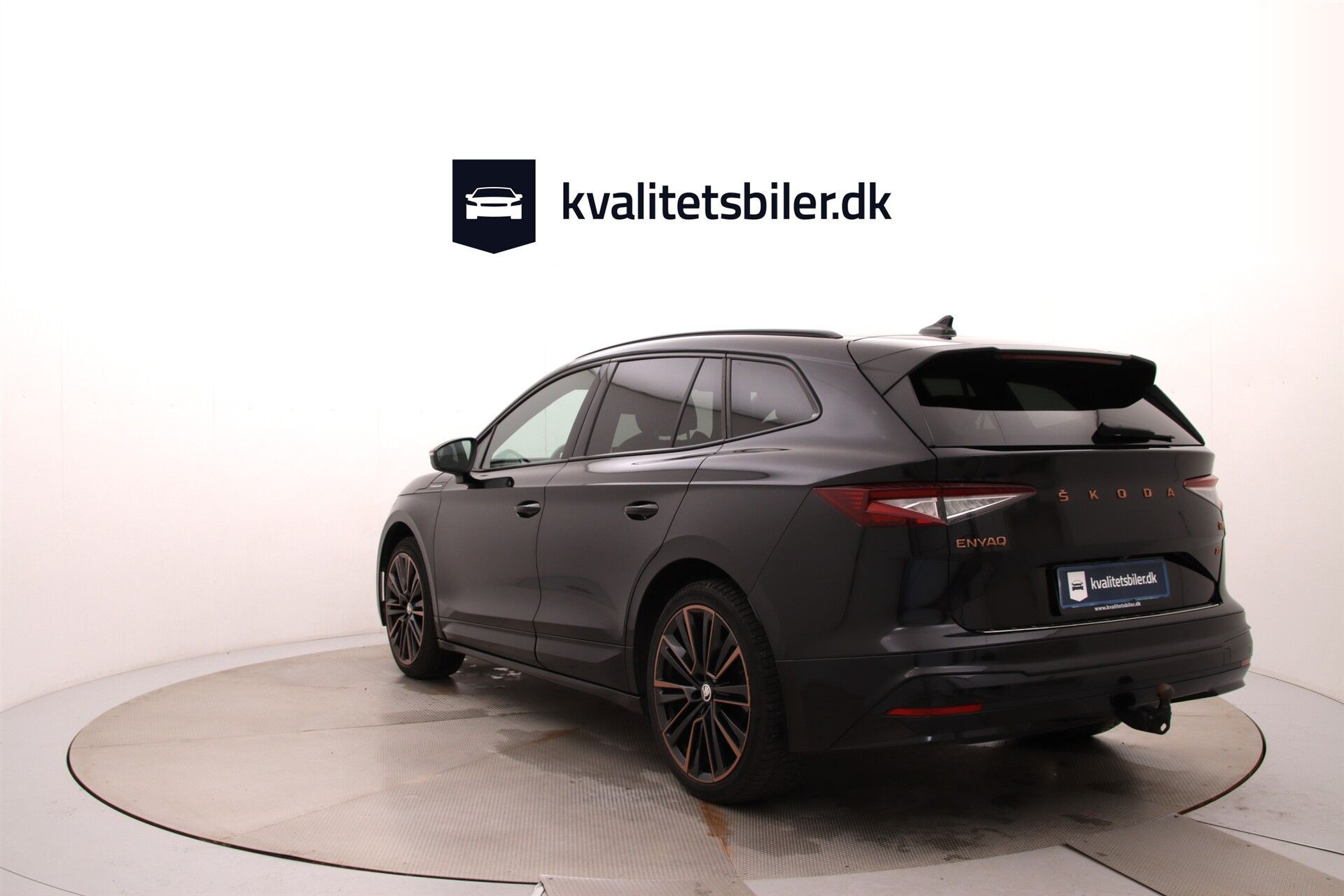 Sort Skoda Enyaq iV fra 2022