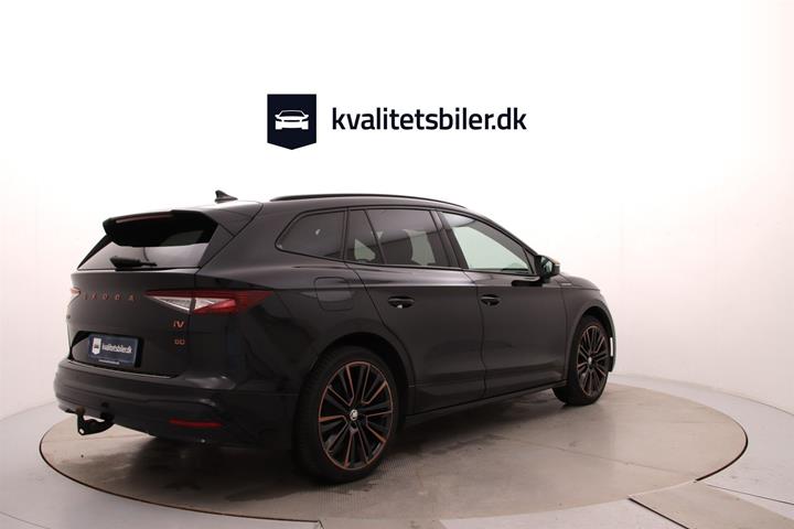 Sort Skoda Enyaq iV fra 2022