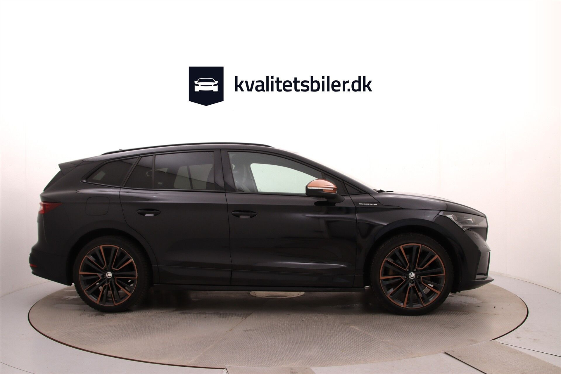 Sort Skoda Enyaq iV fra 2022