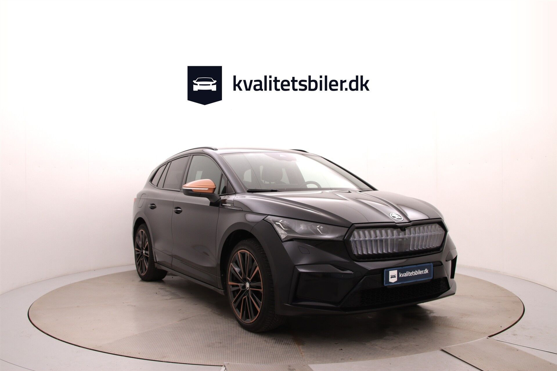Sort Skoda Enyaq iV fra 2022