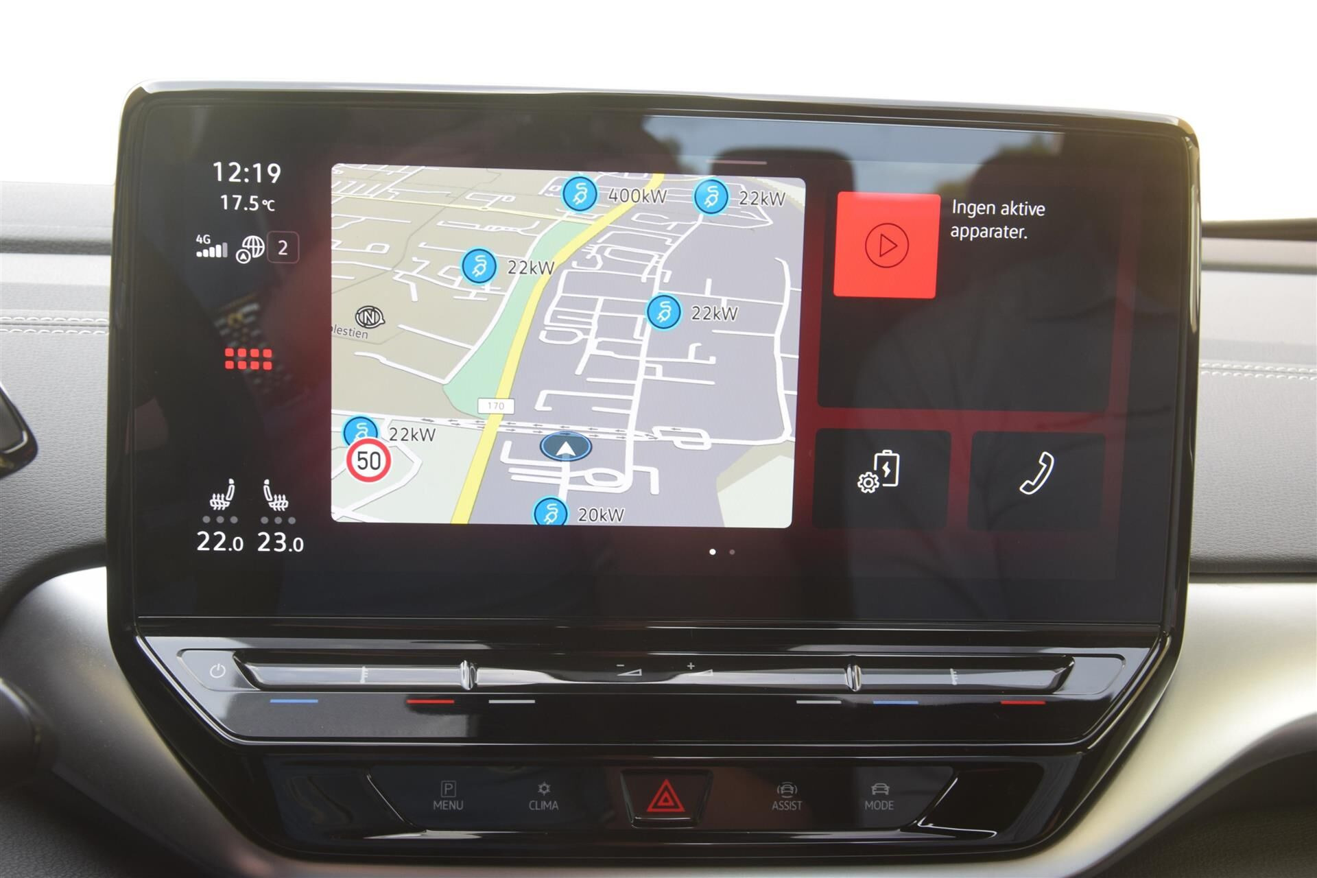 Grå VW ID.5 fra 2023