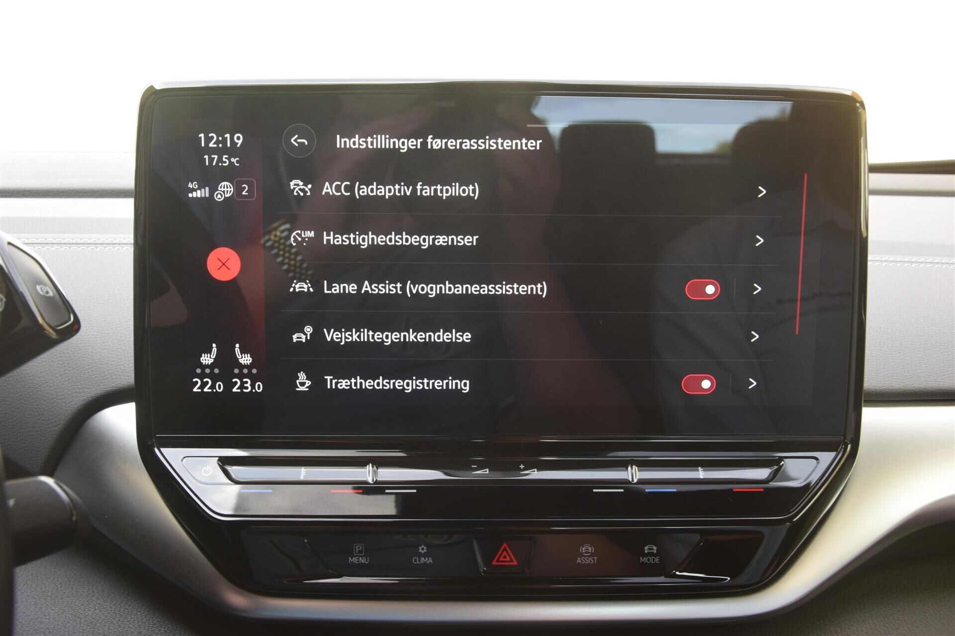 Grå VW ID.5 fra 2023