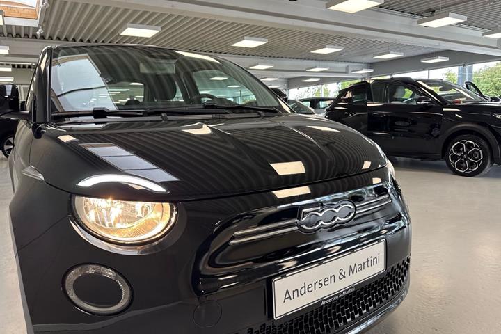 Sort Fiat 500e fra 2023