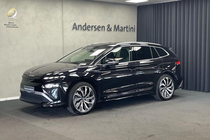 Sort Skoda Enyaq fra 2026