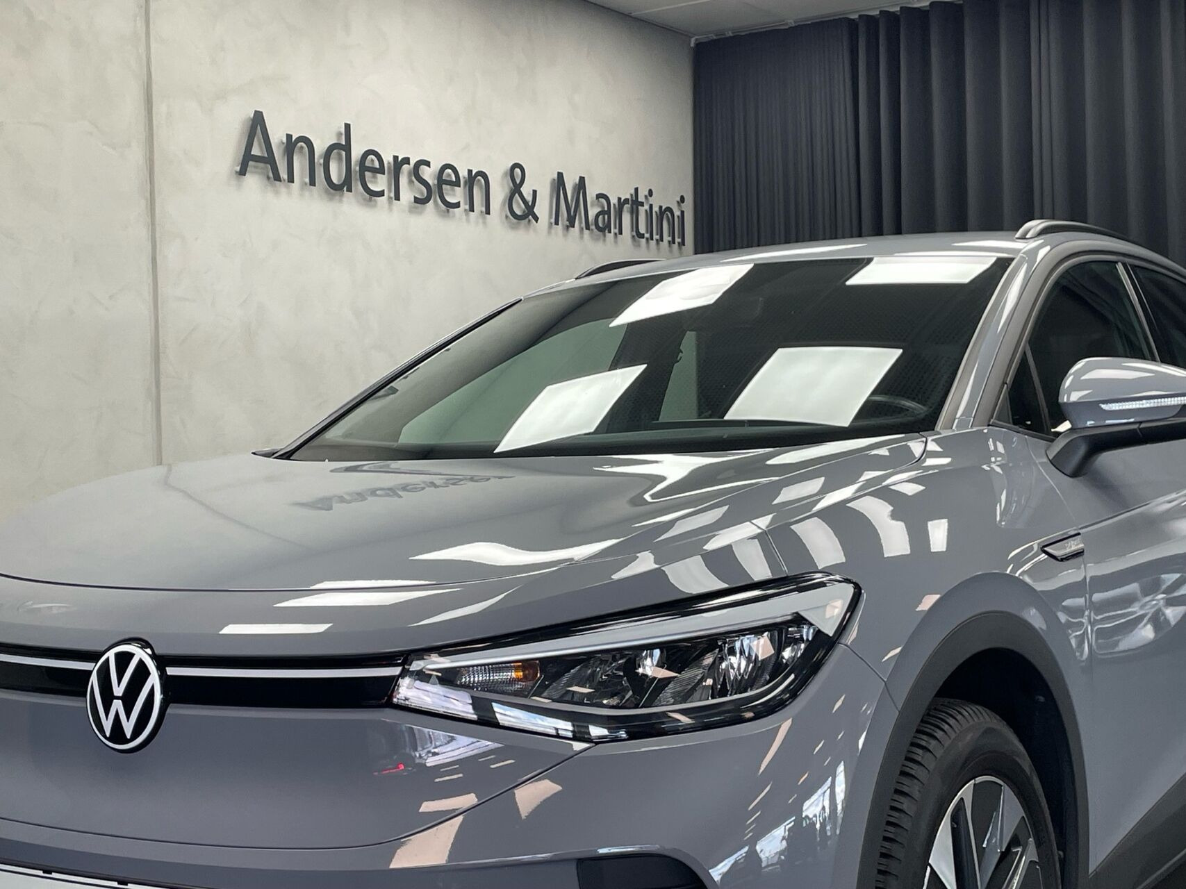 Grå VW ID.4 fra 2022