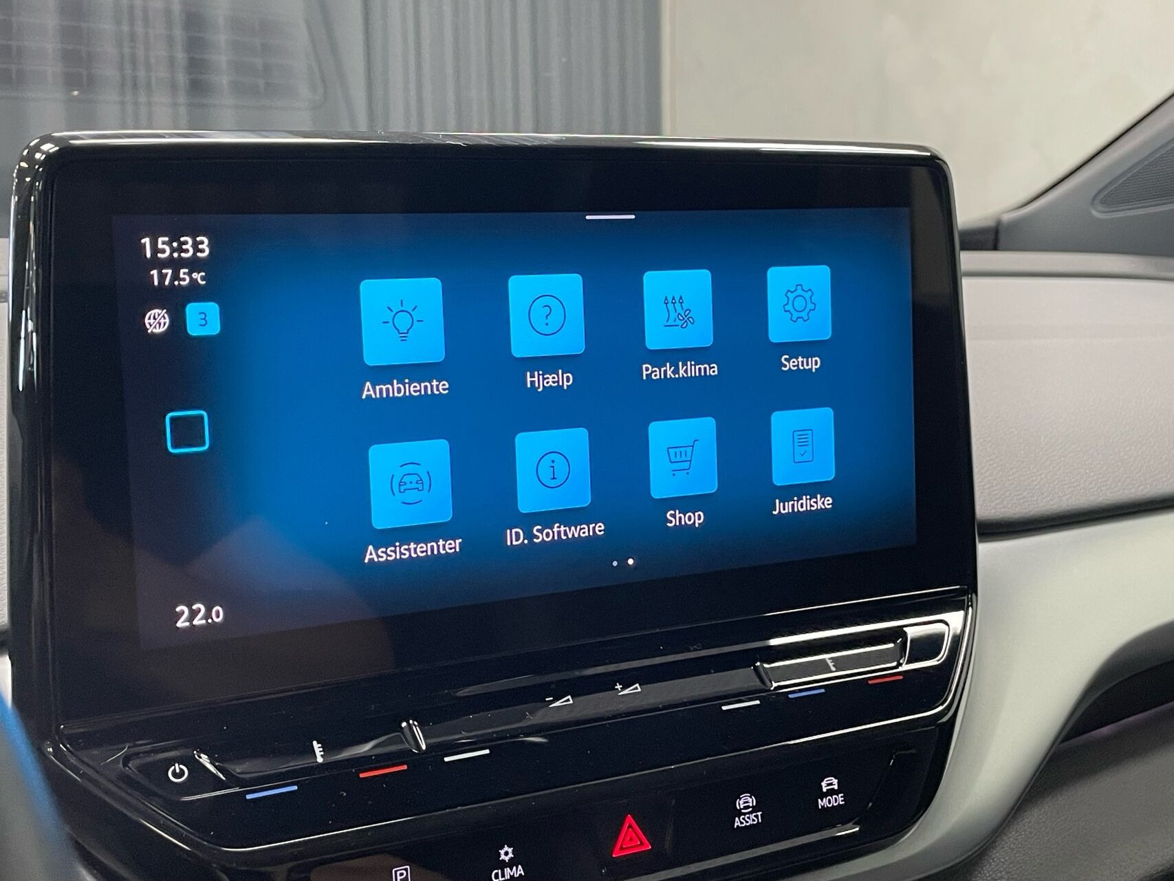 Grå VW ID.4 fra 2022
