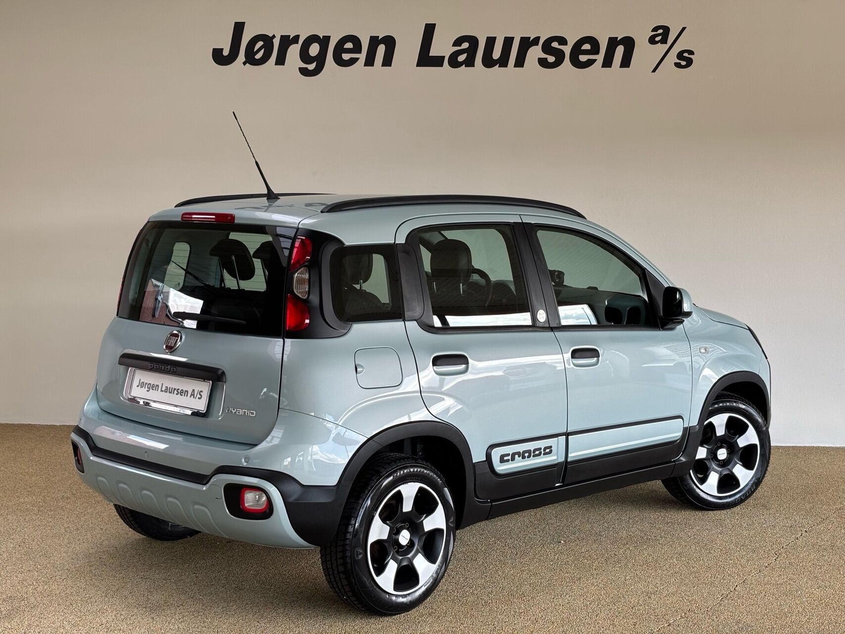 Blå Fiat Panda fra 2020