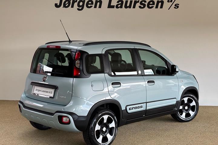 Blå Fiat Panda fra 2020