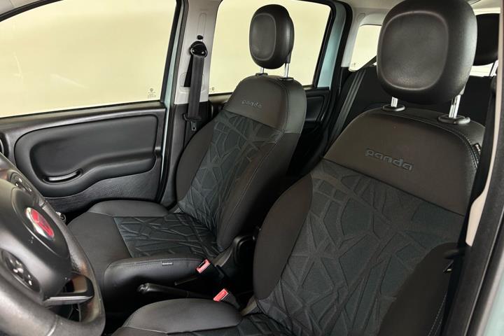 Blå Fiat Panda fra 2020