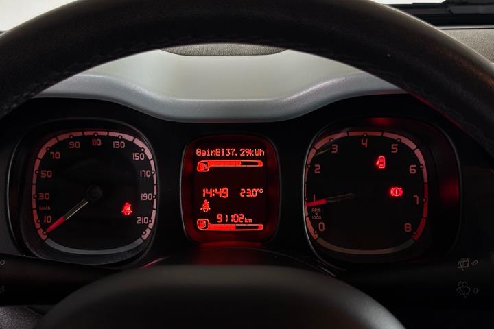 Blå Fiat Panda fra 2020