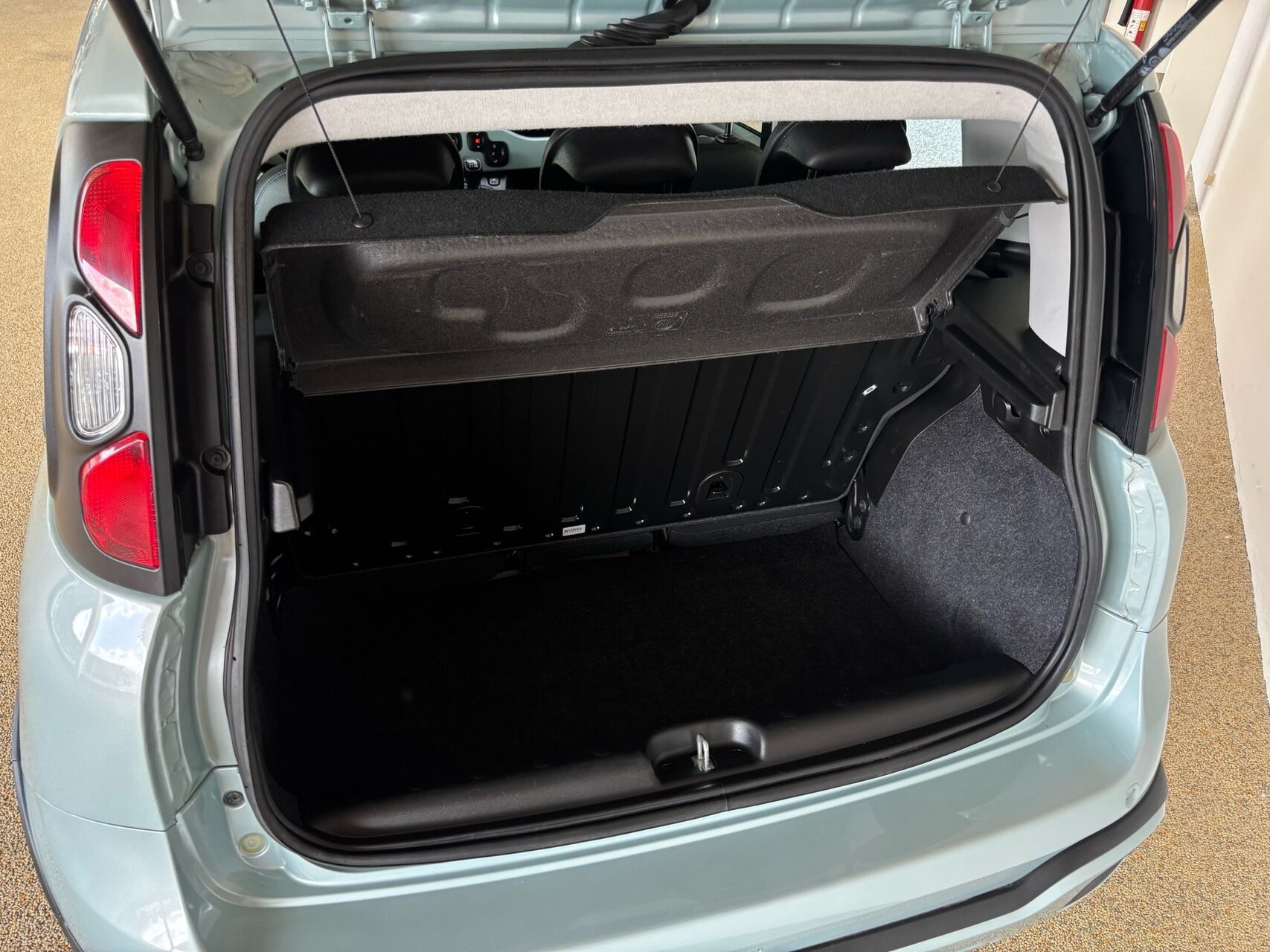 Blå Fiat Panda fra 2020