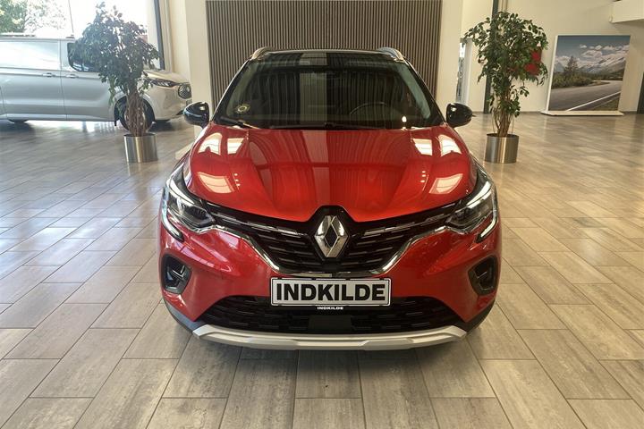 Rød Renault Captur fra 2020