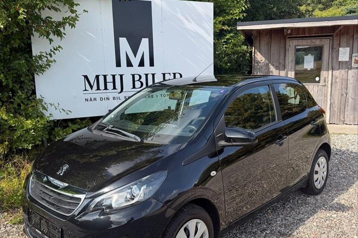 Sort Peugeot 108 fra 2017