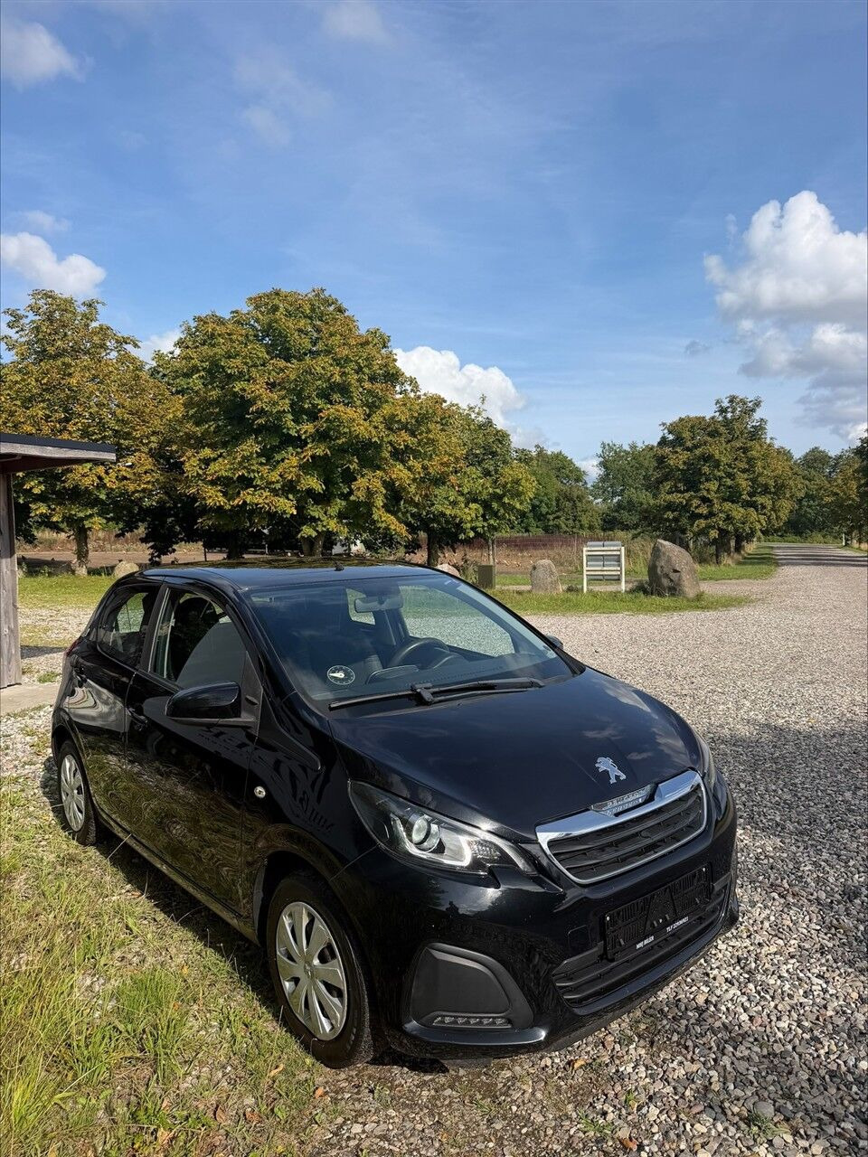 Sort Peugeot 108 fra 2017