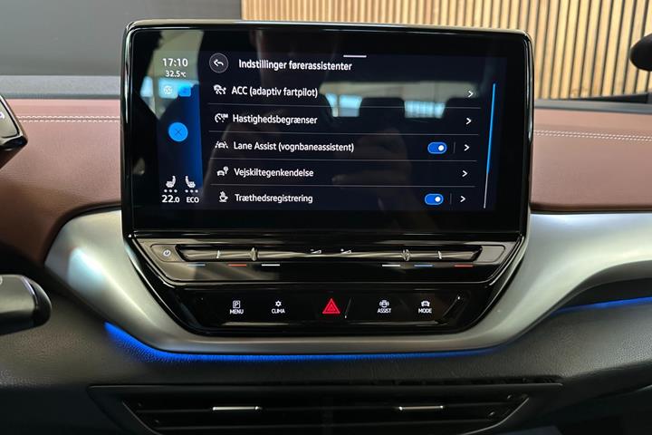 Grå VW ID.4 fra 2021