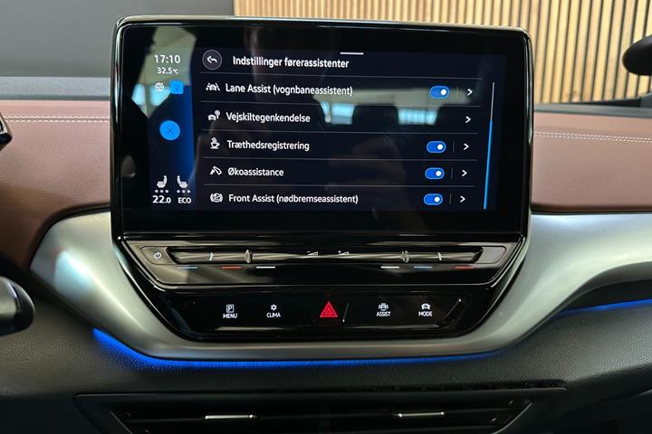 Grå VW ID.4 fra 2021