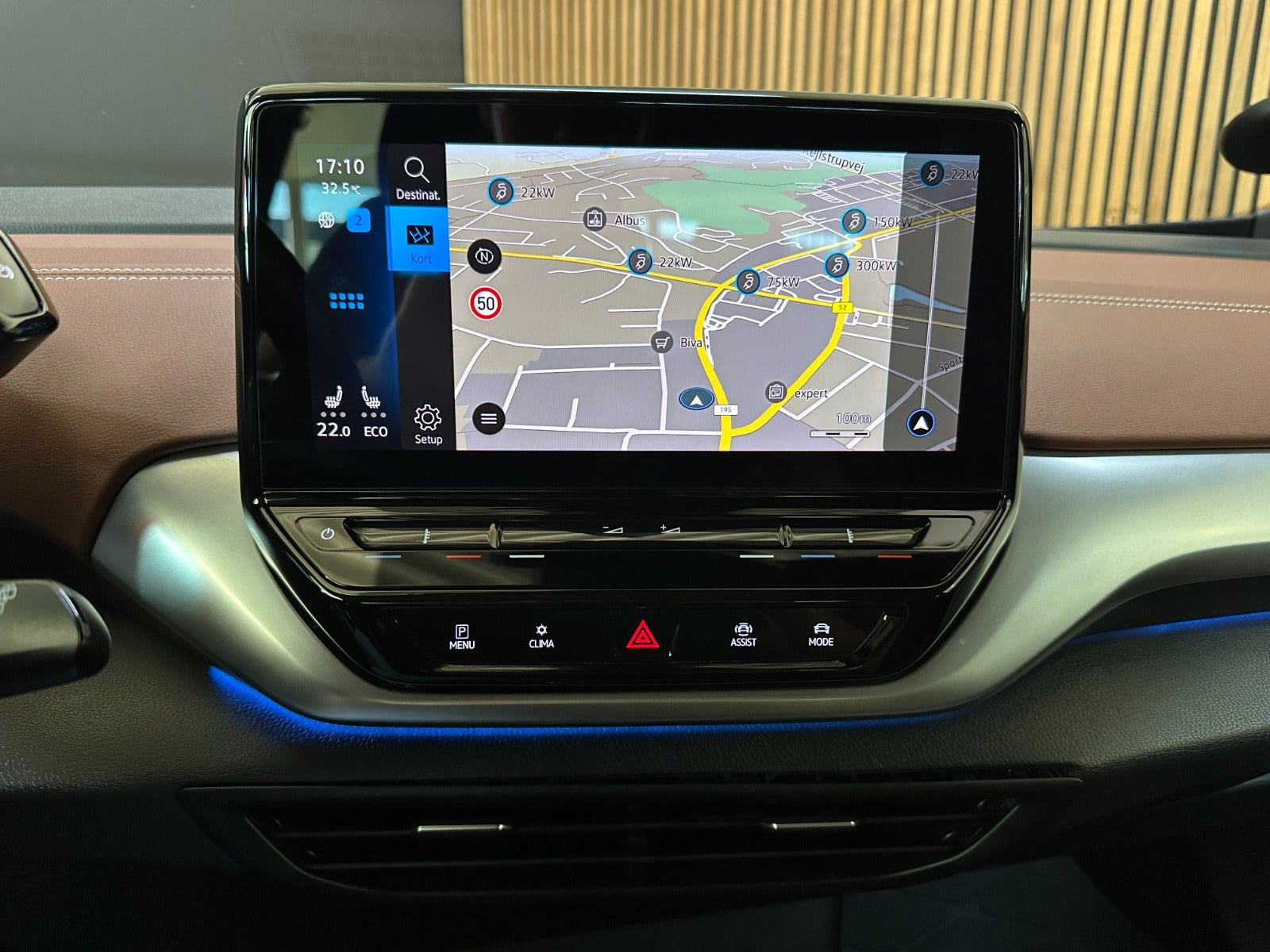 Grå VW ID.4 fra 2021