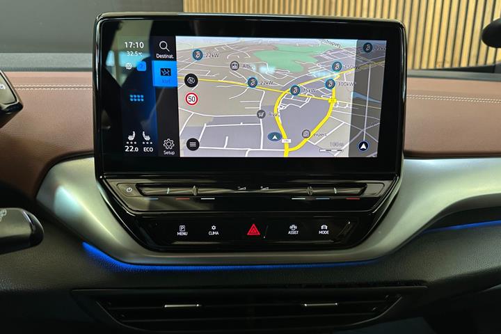Grå VW ID.4 fra 2021