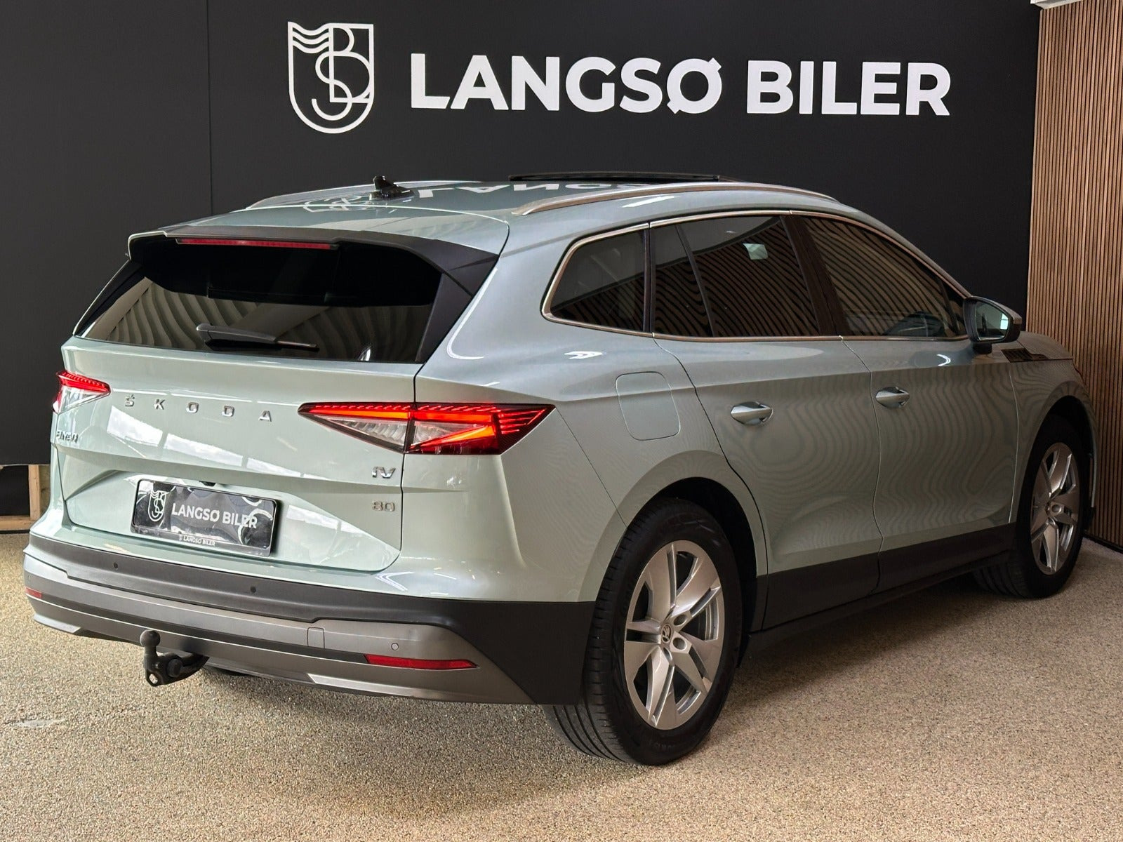 Sølv Skoda Enyaq fra 2021