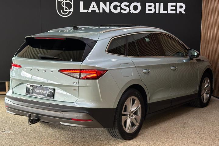 Sølv Skoda Enyaq fra 2021