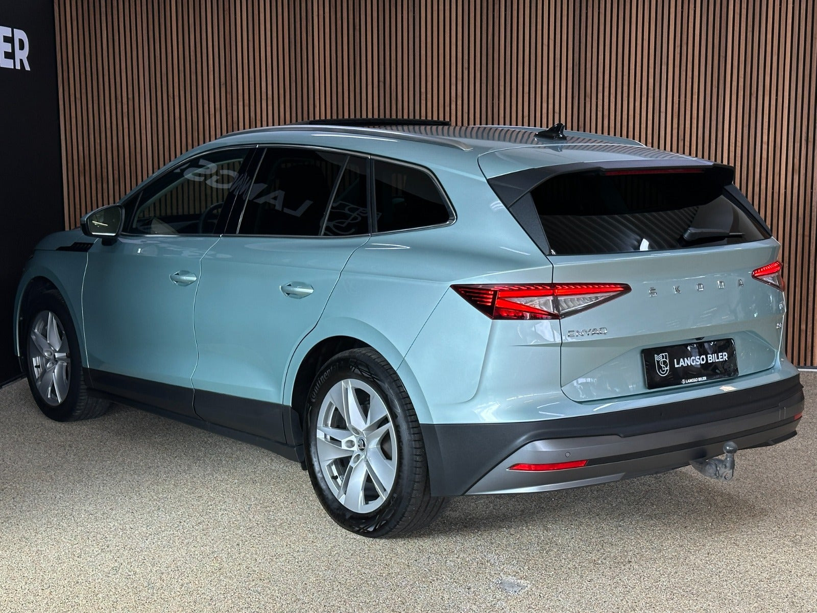 Sølv Skoda Enyaq fra 2021