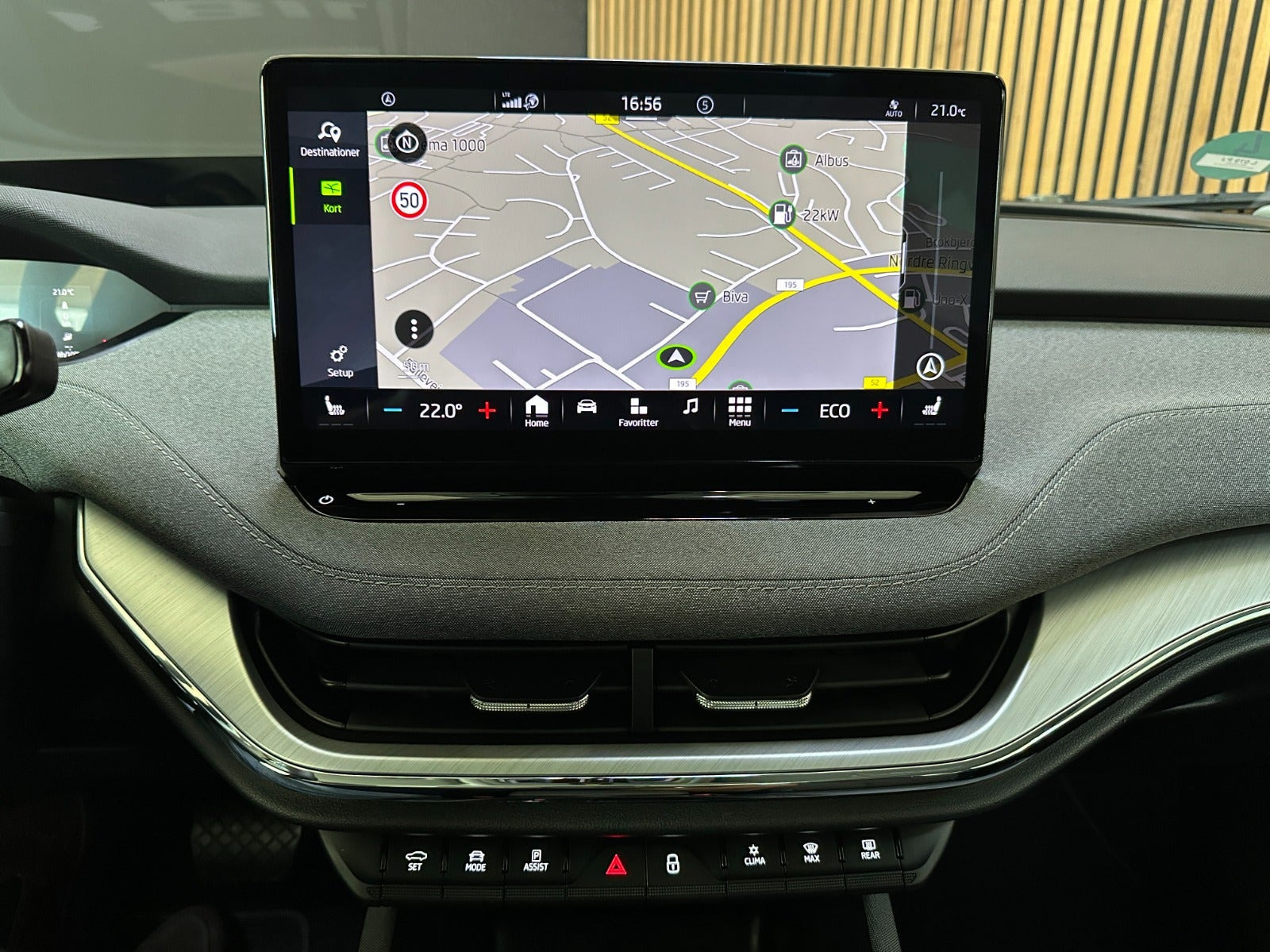 Sølv Skoda Enyaq fra 2021