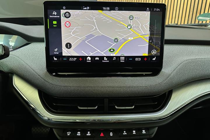 Sølv Skoda Enyaq fra 2021