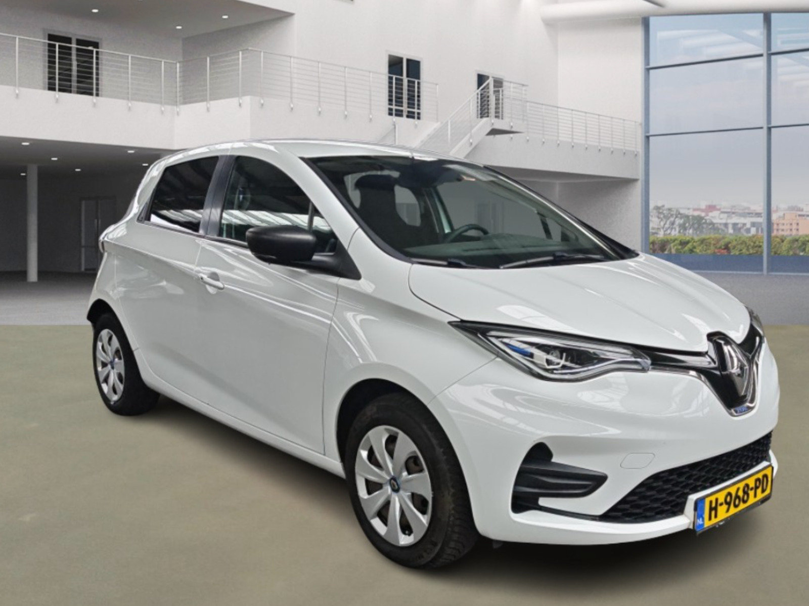 Hvid Renault Zoe fra 2020
