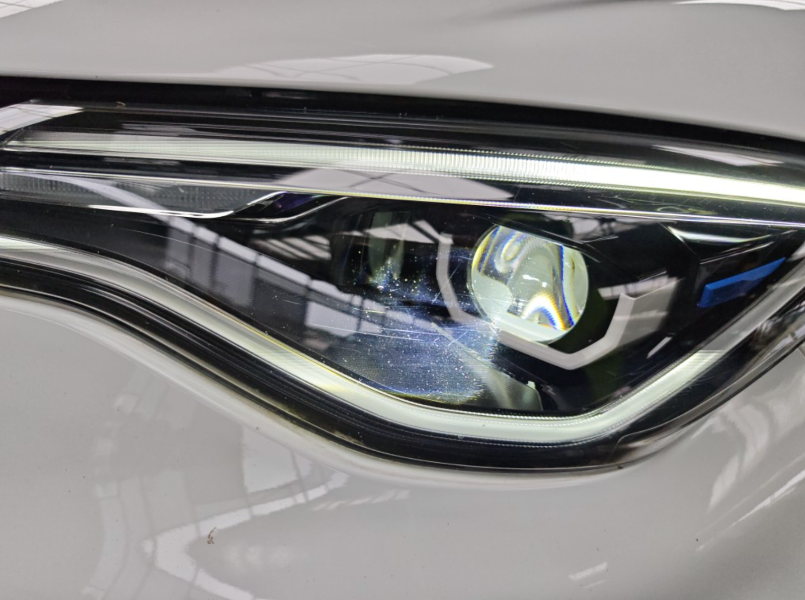 Hvid Renault Zoe fra 2020